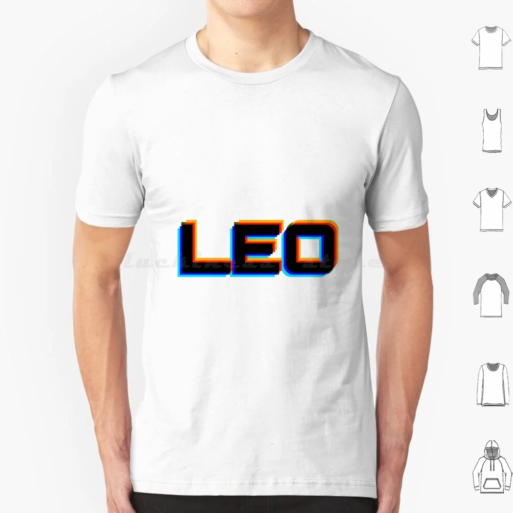 Astrology-Leo T Shirt Big Size 100% Cotton Leo Astrology Stars Zodiac Sign Virgo Capricorn Aquarius Taurus Pisces Sagittarius