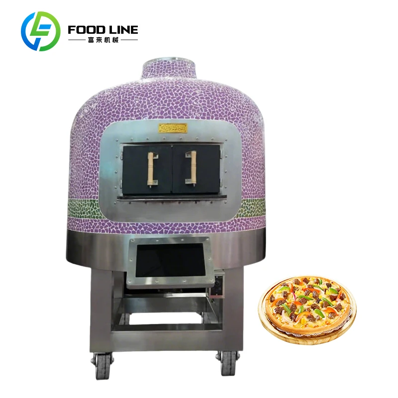 Commercial Pizza Oven Electric Customized Intelligent Temperature Control Fast Baking Food Grade Anti Rust Pizzeria