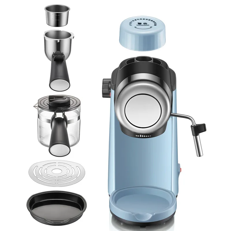 High Pressure Extraction Espresso Coffee Maker KFJ-A02N1 Office Use with Milk Frother