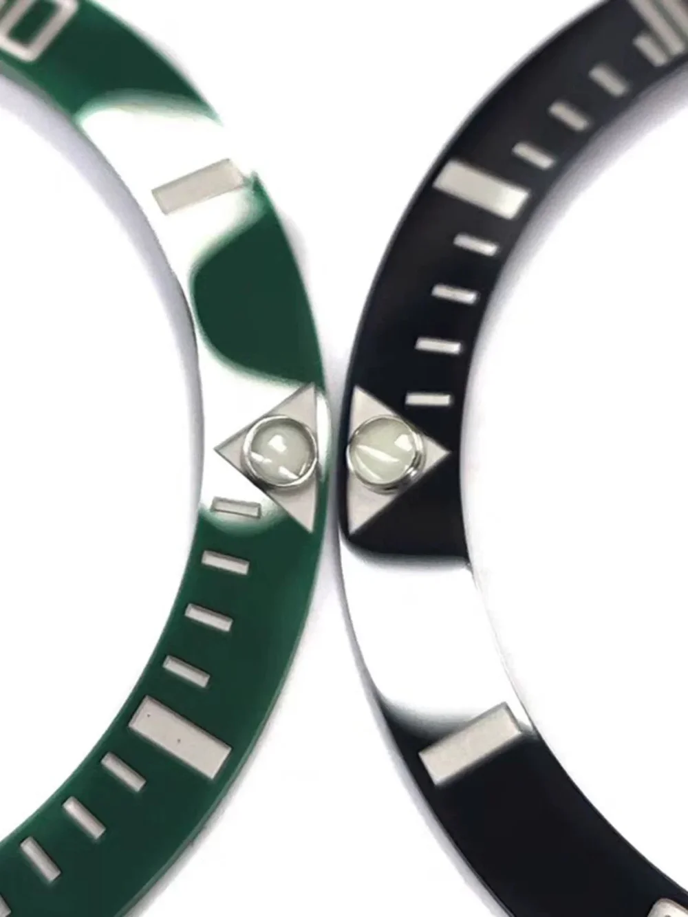 Accessori per orologi Orologio Perline circolari in ceramica adatte per orologio Water Ghost Parti di riparazione per perline notturne luminose blu