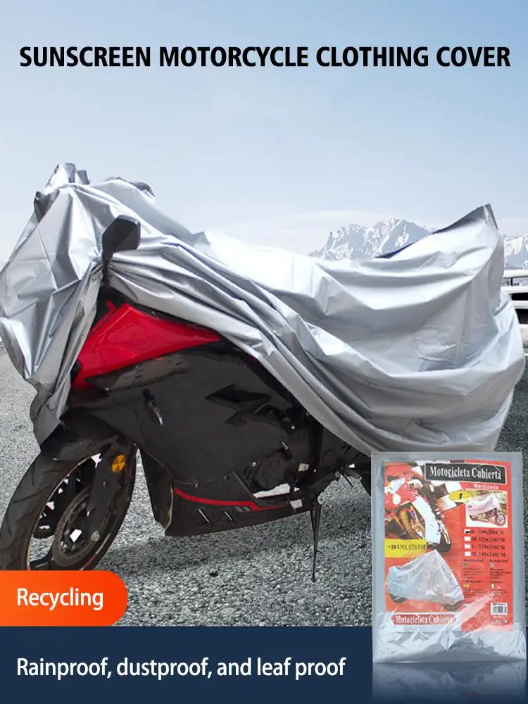 AliExpress NONE Universal Motorcycle Cover Waterproof UV Sun Dust Protection Outdoor Indoor Scooter Bike Protective Cover