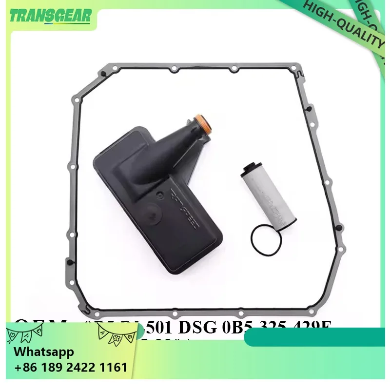 العلامة التجارية الجديدة DL501 0B5 فلتر زيت ناقل الحركة الأوتوماتيكي ومجموعة حشيات وعاء الزيت لأودي A4 A5 Q5 اكسسوارات السيارات Transnation #4