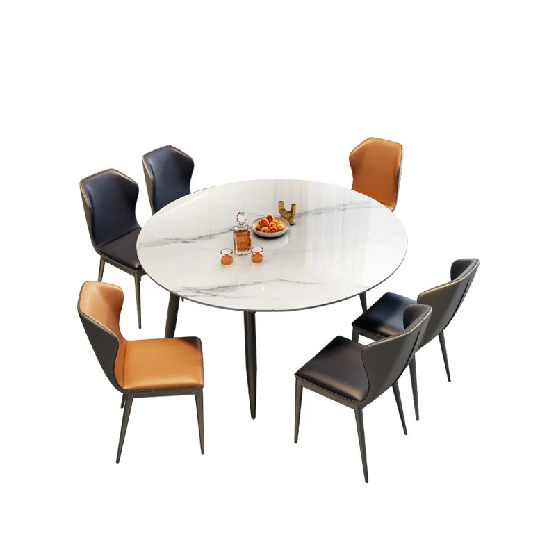 

Slate, telescopic, dining table, household, small apartment, modern, simple, multi-functional, combination