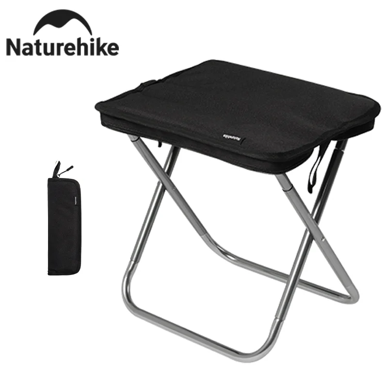 

Naturehike Folding Stool Portable Lightweight Outdoor Camping Aluminum Chair Traveling Beach Chair Foldable Fishing Chair
