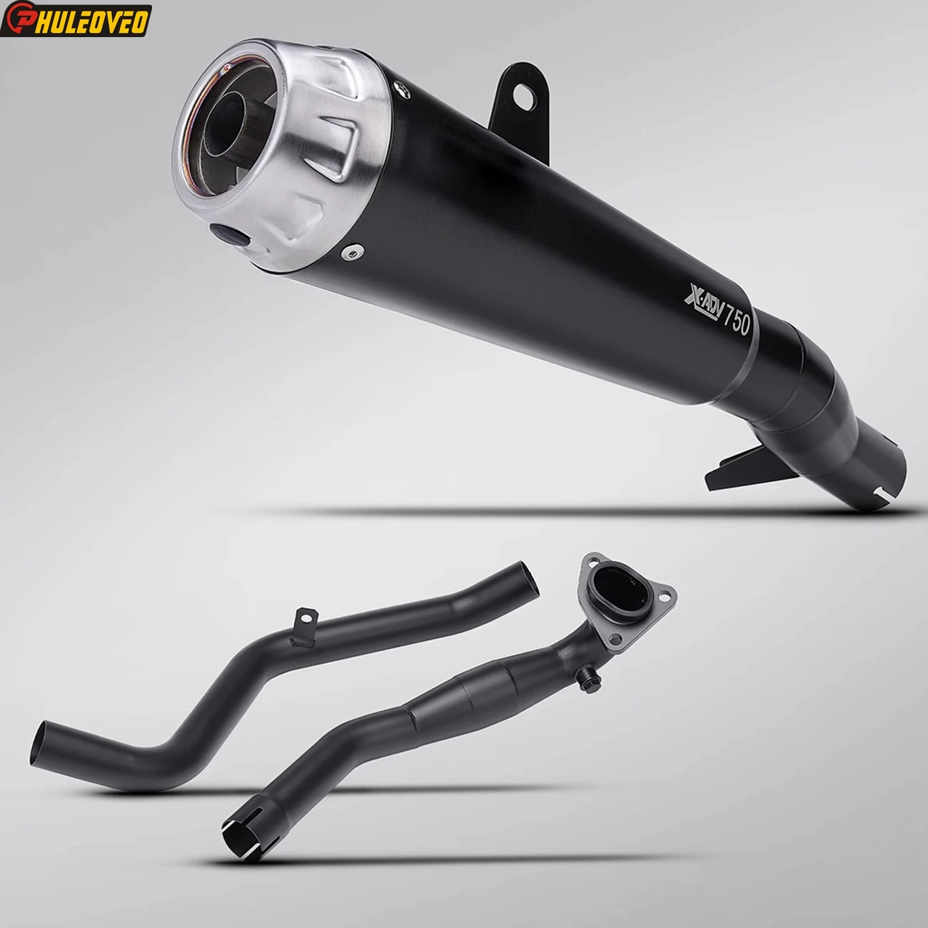 

For Honda X-ADV 750 2017-2024 Motorcycle Exhaust System Header Manifold Collector Front Pipe Connect Original Muffler Escape Can
