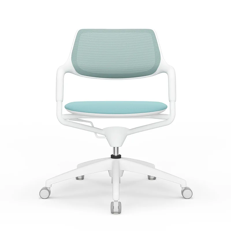 Fashion, Bow Chair, Four-legged, Conference Armrest Wheeled Office Computer Chair