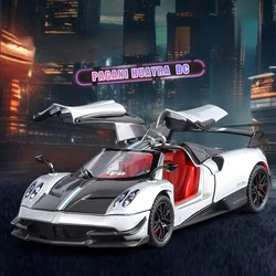 1:24 Pagani Huayra BC Alloy Sports Car Diecast Model Home Decoration Ornaments Collection Children Toys Gift For Friend C390