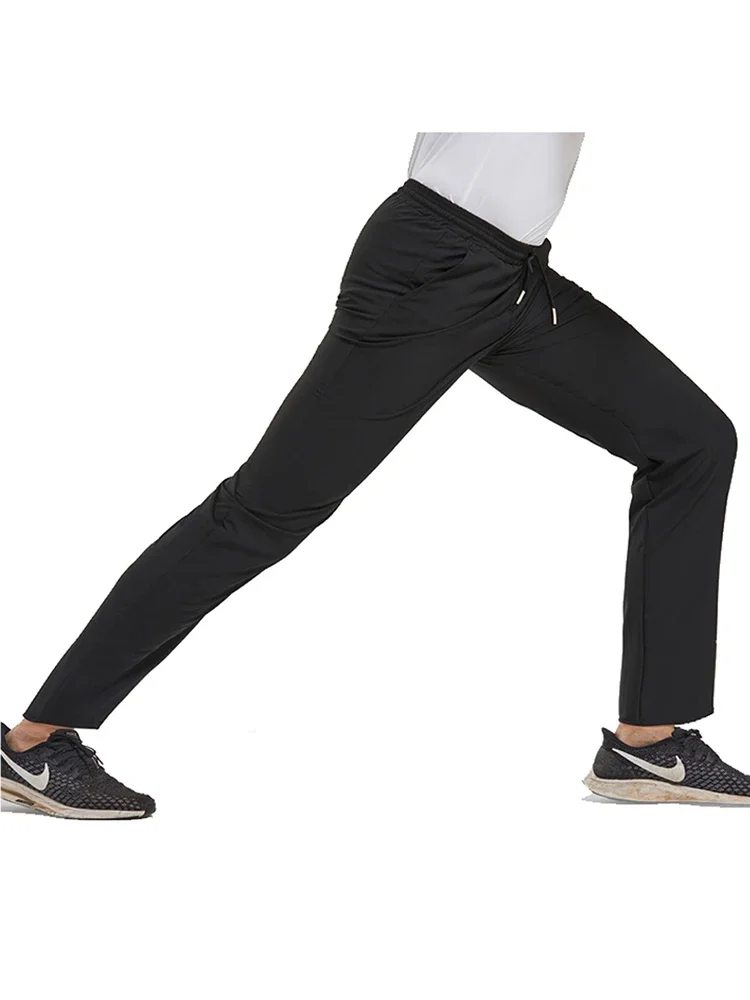 

Men's Summer Hiking Running Pants Lightweight Breathable Quick Dry Casual Outdoor Sports Walking A Dog Trousers