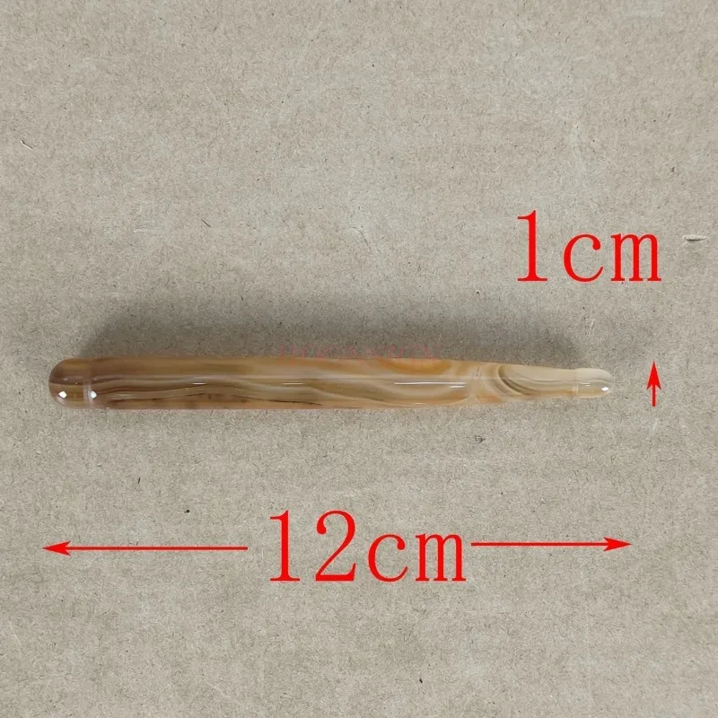 1pcs Natural agate acupoint-pointing pen, tendon stick, eye, face, body, dredging meridian, scraping board home