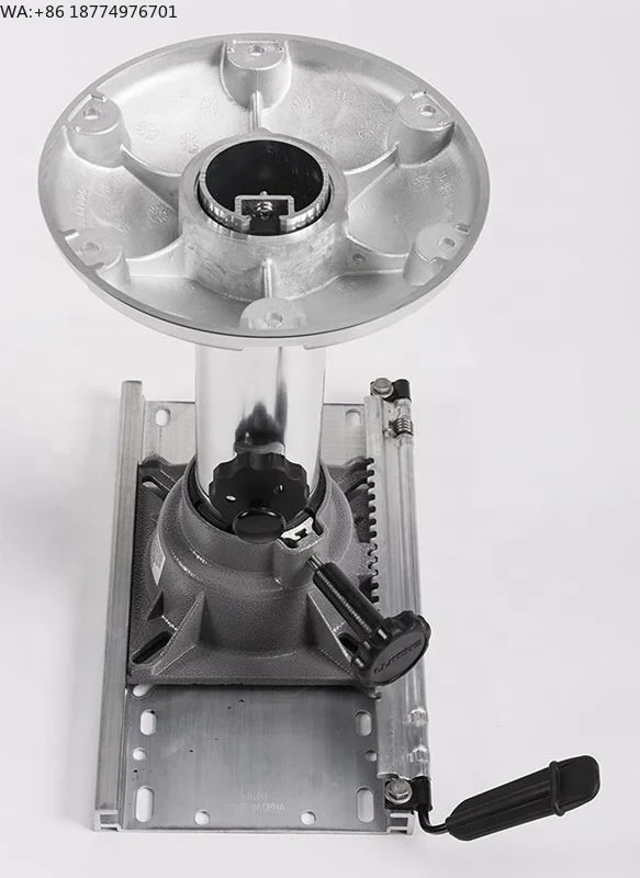 

Регулируемое алюминиевое основание для сиденья Allshine Marine, детали для лодок с поворотной ручкой и направляющей