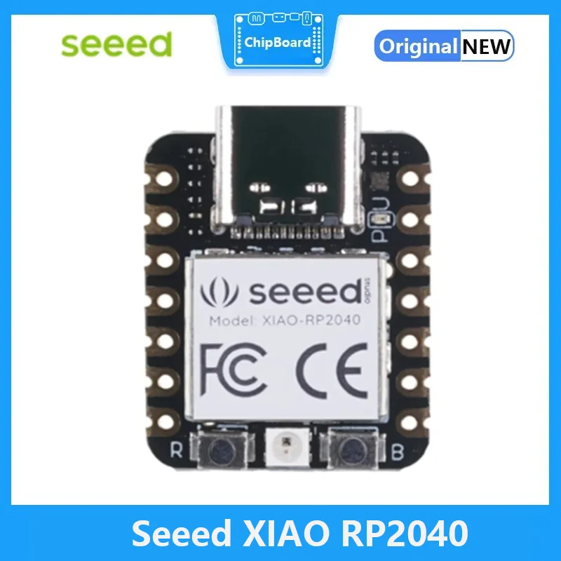 

Seeed XIAO RP2040 microcontroller - Supports Arduino, MicroPython and CircuitPython
