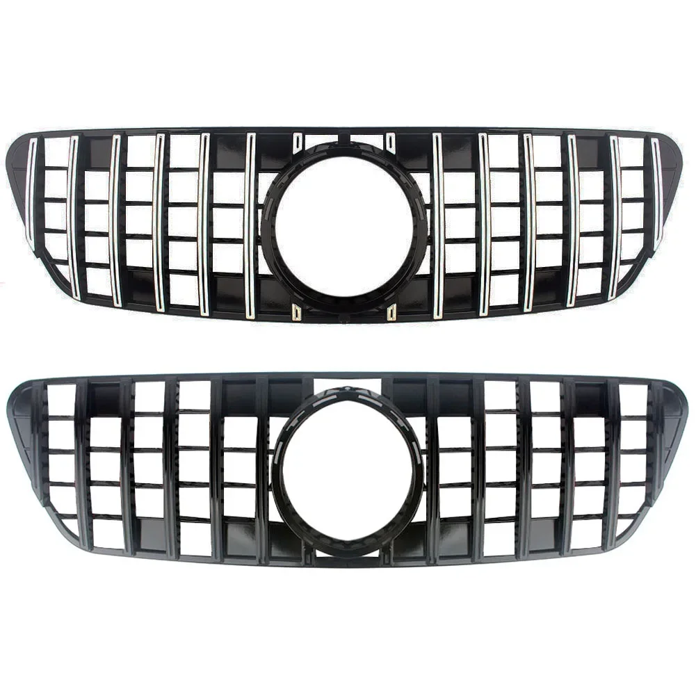 

New Front Racing Facelift Upper Radiator Bumper Grilles For Mercedes Benz W163 ML350 ML400 ML500 ML320 1998-2004