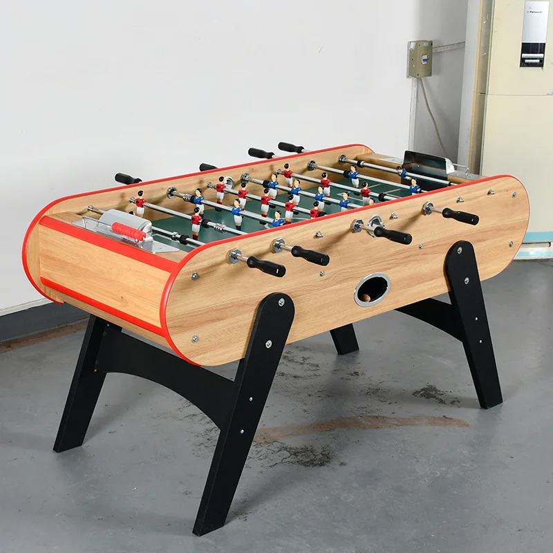 

1.63 meters large high-end luxury foosball table, wood grain table football table, large football machine
