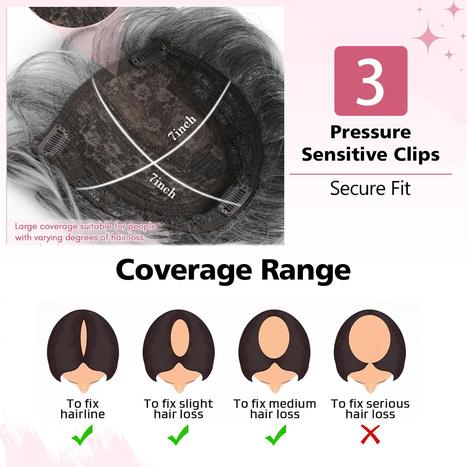 Topper de cabelo curto pixie corte toppers para mulheres com desbaste cabelo sintético wiglet toppers plenitude de volume instantâneo, aparência natural