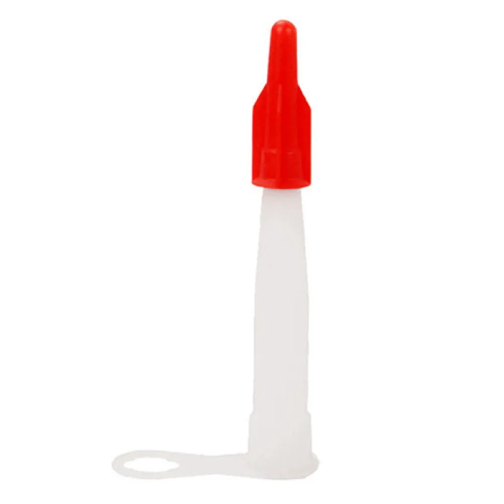 Replacement Silicone Sealant Glue Nozzle Applicator Hard Plastic Tip Finishing Accessory For Waterproof Joint Sealing
