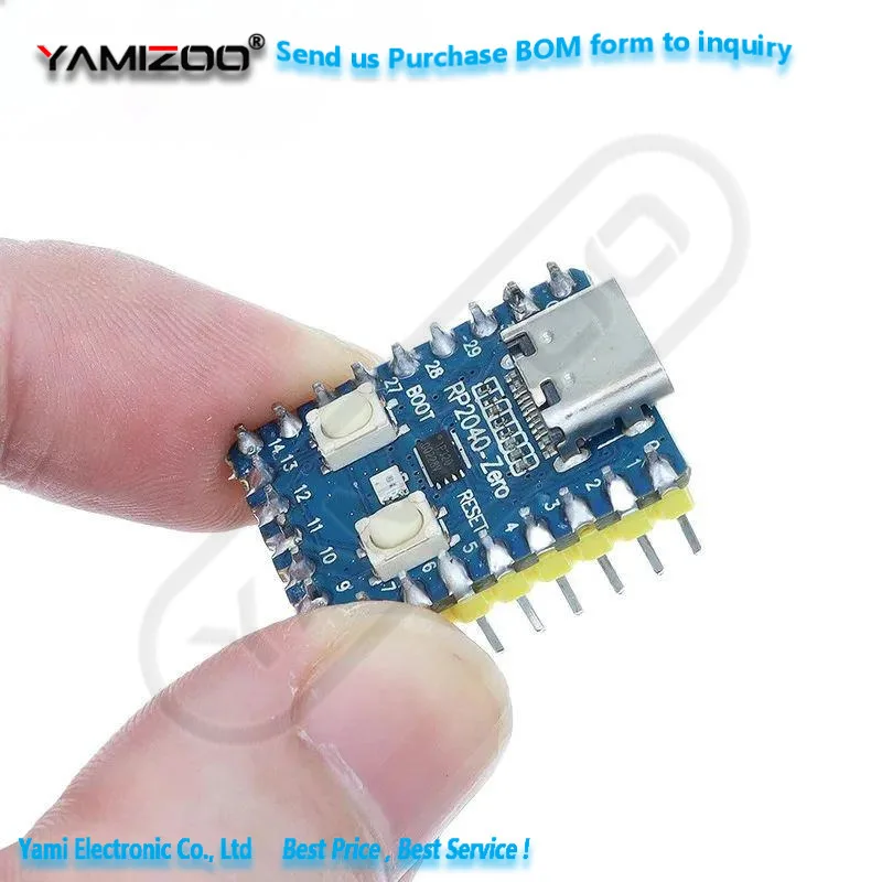 RP2040-Zero RP2040 für Raspberry Pi Mikrocontroller PICO Entwicklungsboard Modul Dual-Core Cortex M0+ Prozessor 2MB Flash – Detail 4