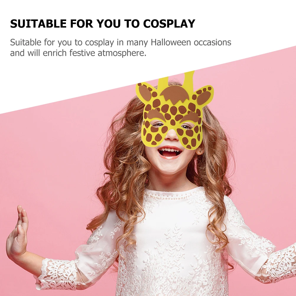 

13pcs Animal Mask Cosplay Cartoon Masks Decoration Props Lightweight Reusable Halloween Festival Party Accessory EVA Material