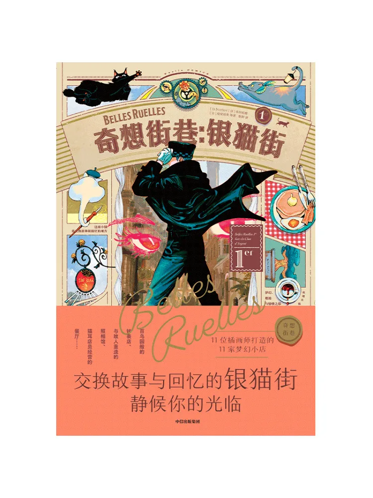 Book-Winshare Fantasy Alley Silver Cat Street