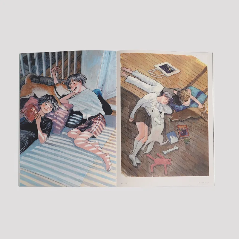 Корейский иллюстратор NOMA's Art Collection Book «Traces' Garden»