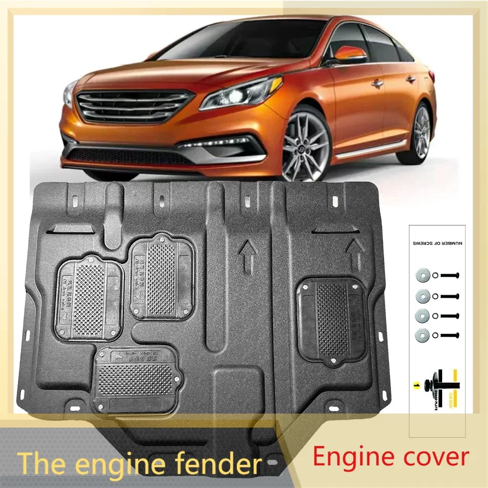 

Car Under Engine Guard Mudguard Board Splash Shield Mud Fender Plate Panel For Hyundai Sonata 9 2015-2017