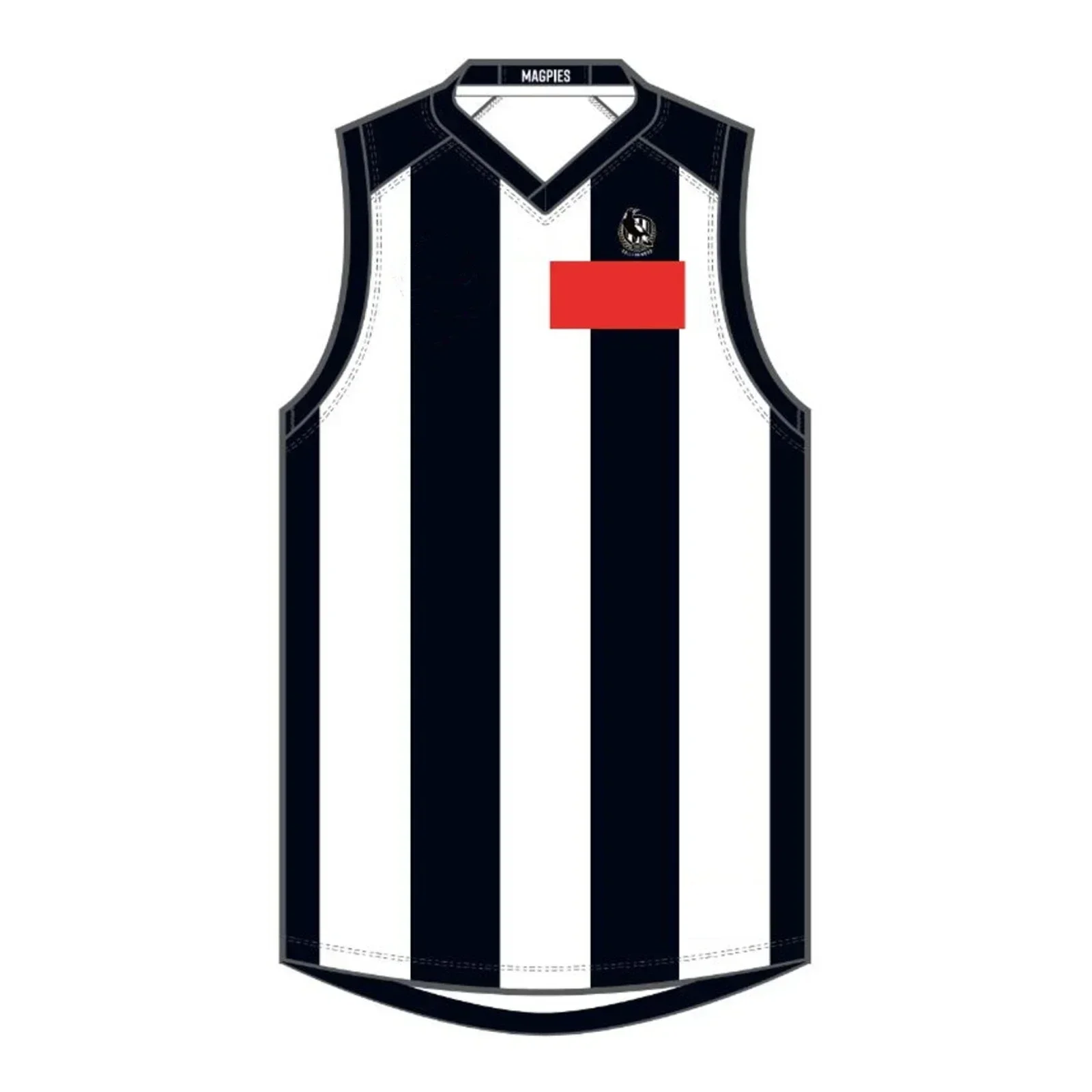 2023 Collingwood Magpies  Mens Premiers Guernsey Customize