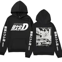 Anime Initial D AE86 Hoodie Hachiroku Shift Drift Hoody Takumi Fujiwara Tofu Shop Men Women Sweatshirts Clothing