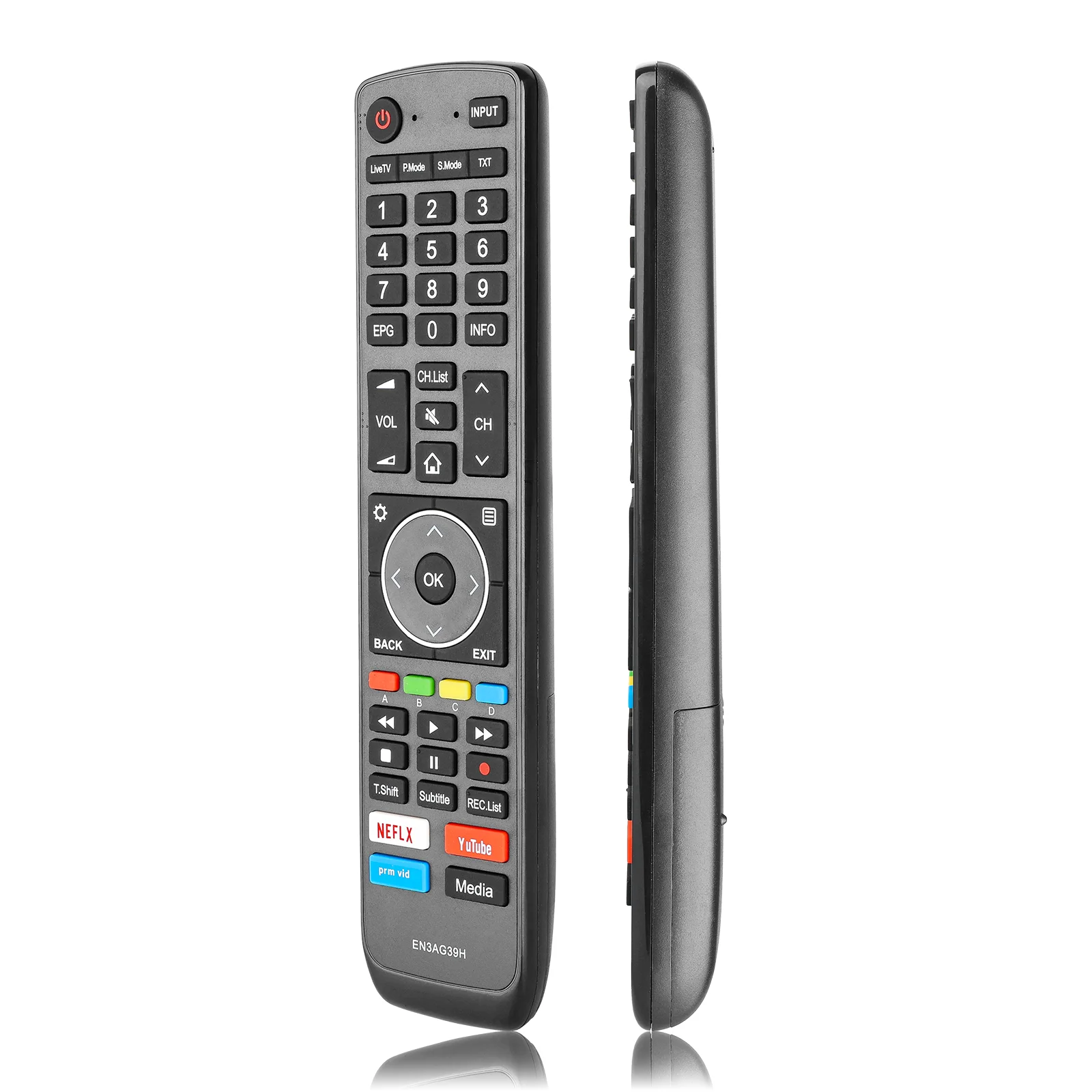 EN3AG39H Remote Control For Hisense Smart TV 50R7 55R7 65R7 75R7 85R7 65R8 75R8 Replacement Controller With Netflix YouTube Prim