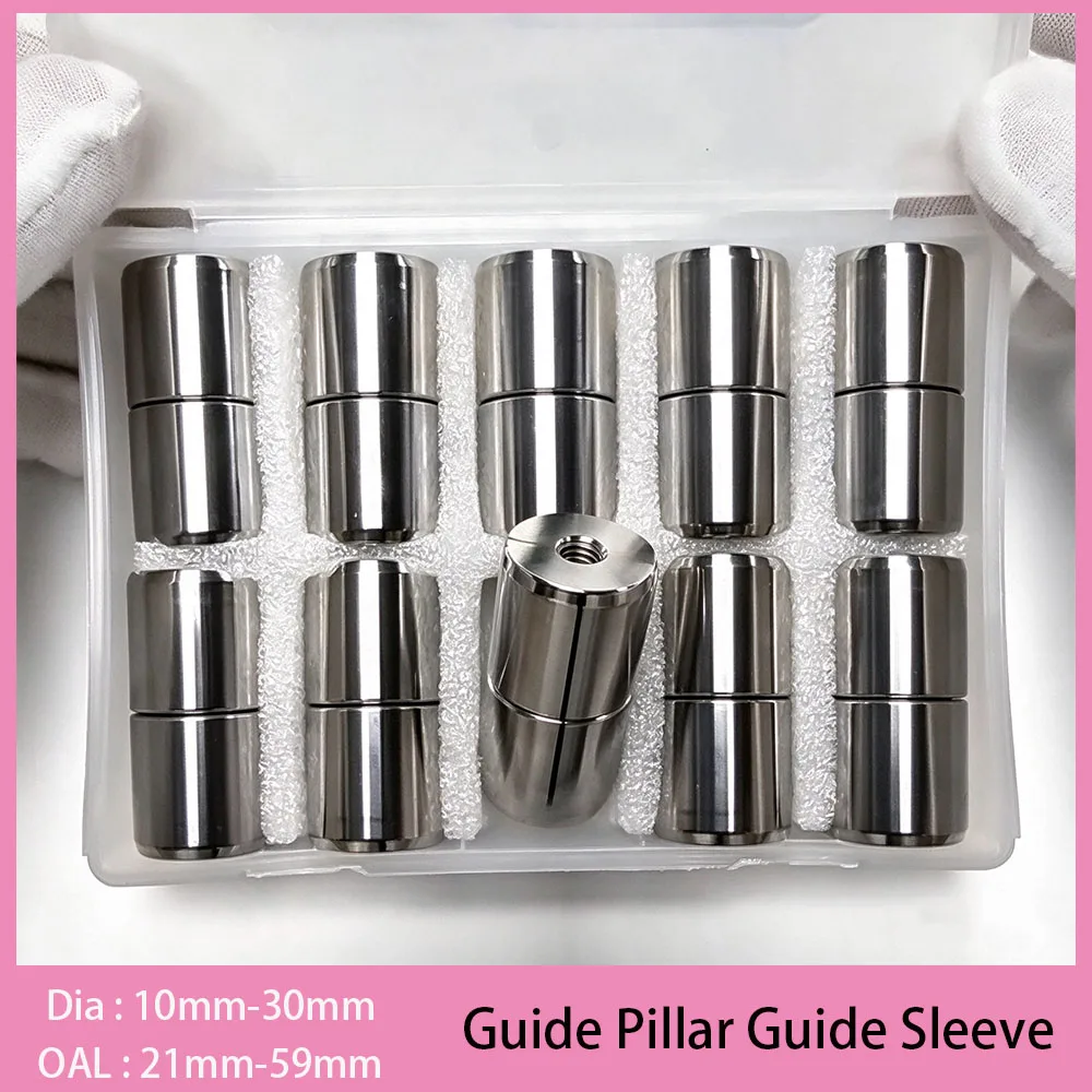1Pcs E1 Type Precision Cone Straight Positioning Column Dia 10mm-30mm S136 Stainless Steel Mold guide Column & Guide Sleeve  ﻿