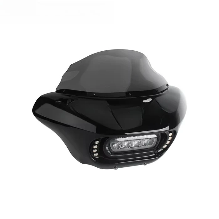 Durable Fairing W Surface Painted Finish DRL Turn Signals 9 Shield for M8 Low Rider S 2020-2025 4