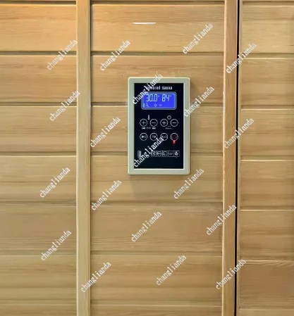 LCD Sauna Room Thermostat Sweat Room Wellness Energy Chamber Controller High-Power 100~240V Plug-in Type