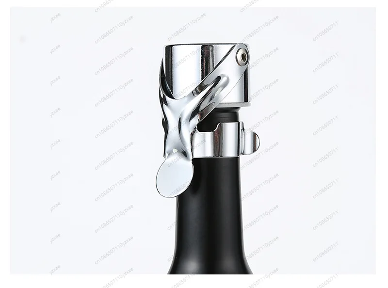 Stainless Steel Wine Bottle Stoppers Press Mode Champagne Stopper Bar Tools Simple Sealing Bottle Cap Home Bar Keep Fresh