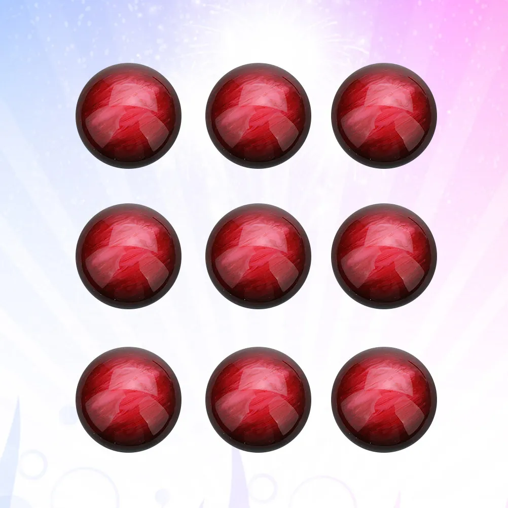 30Pcs Premium Resin Semicircle Flat Back Patches for DIY Jewelry Making Earrings Cufflinks Crafts Decorations Round Resin Patch