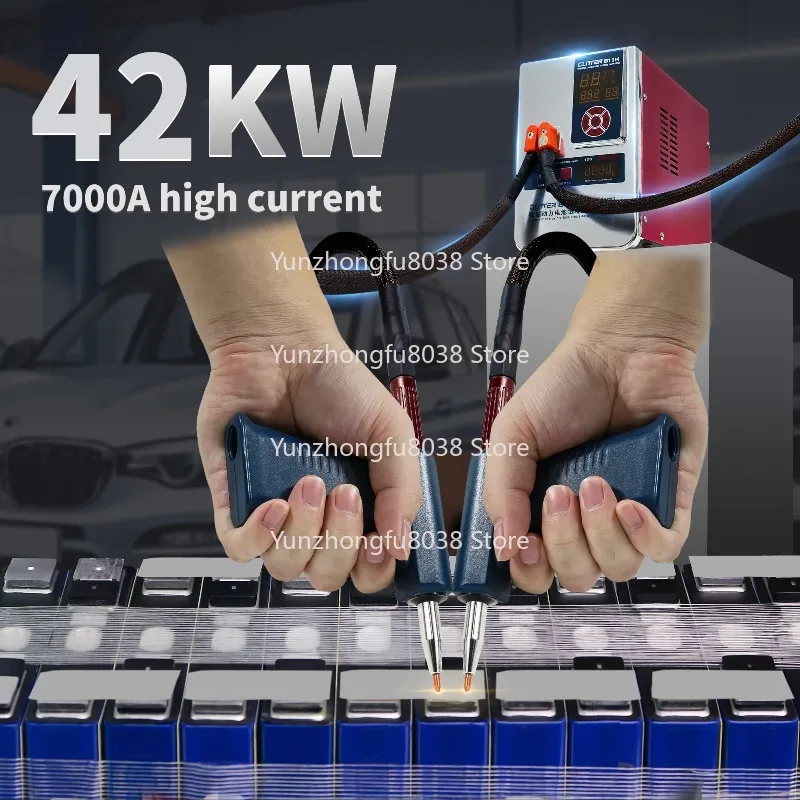 

811H 42KW Spot Welder Pulse Spot Welder for Repairing Electric Motorcycle Battery Packs with 73B + 75B Welding Pen