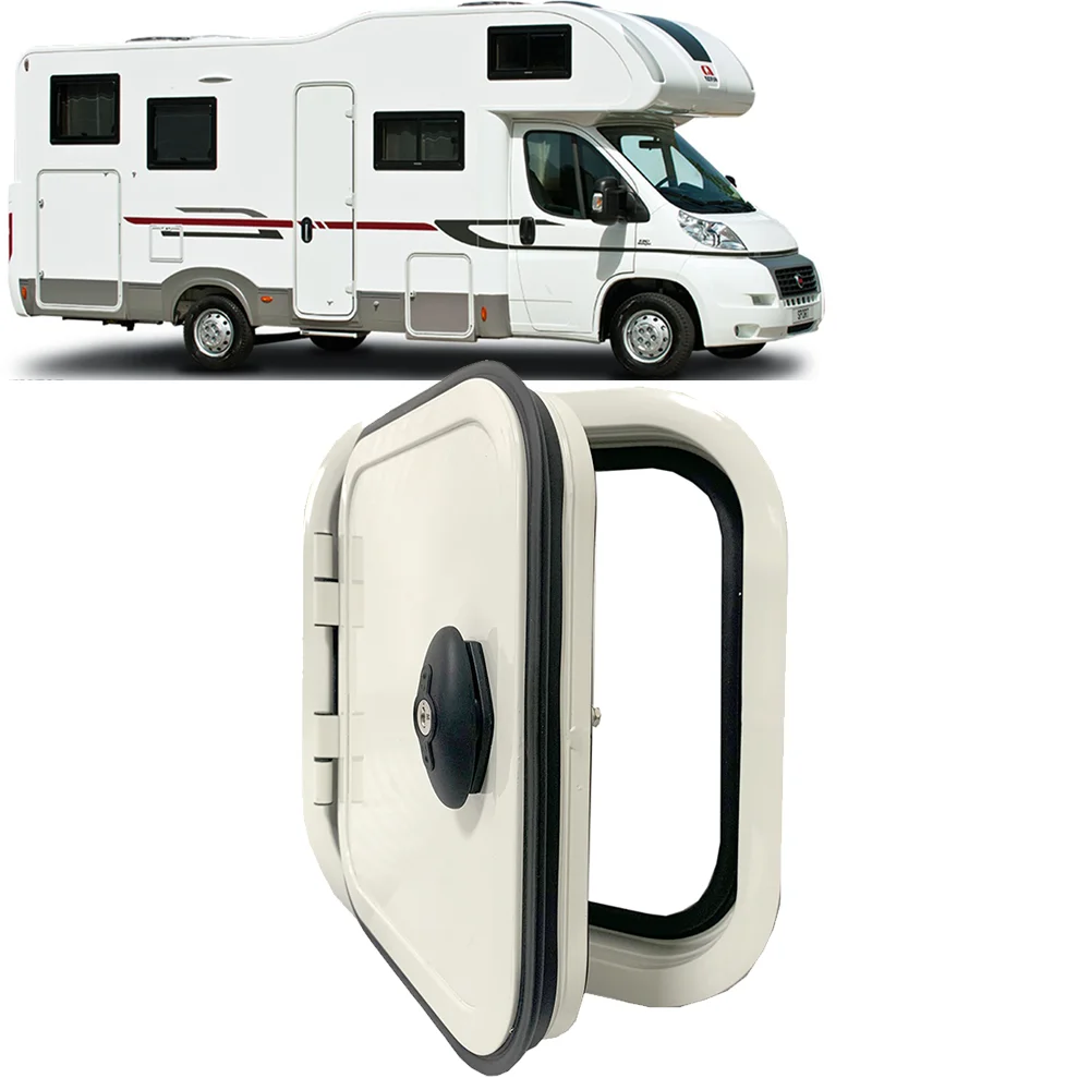 Factory Price RV Caravan Trailer Motorhome Cargo Hatches RV Access Door with Custom Sizes,Custom Sizes