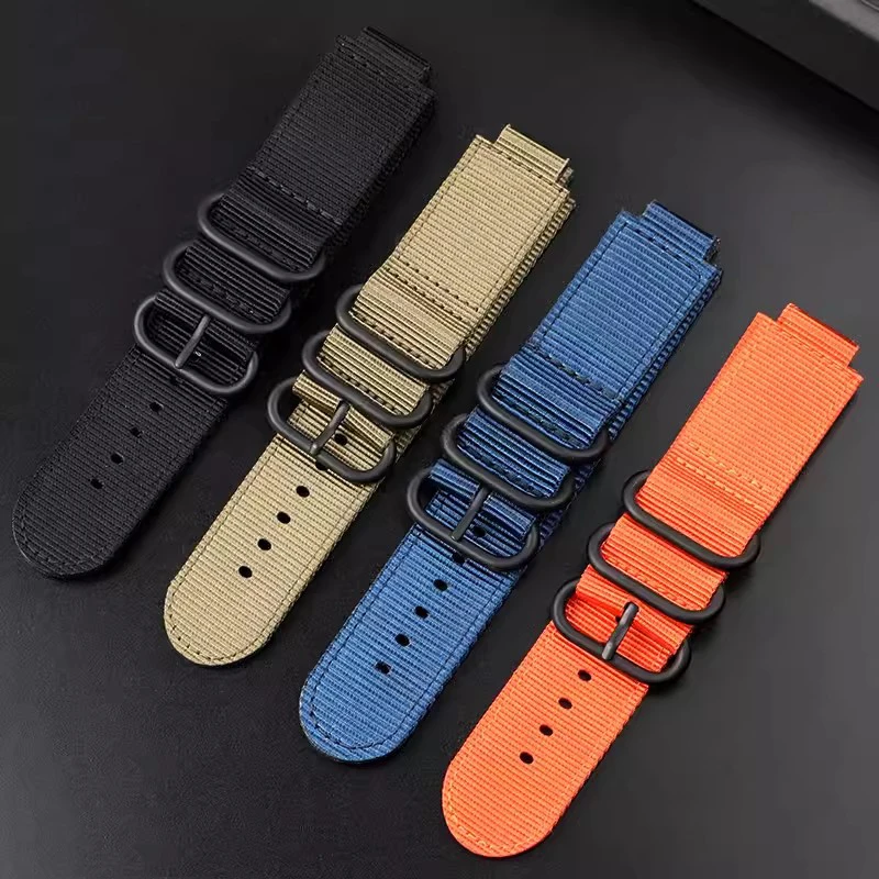 Modified Outdoor Nylon Watch Strap For Casio DW-H5600 DWH5600 Series 40th Anniversary Waterproof Bracelet Watch Bracelet