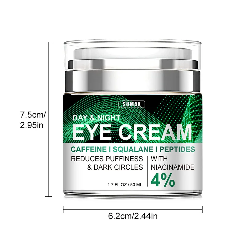 Creme Anti-Rugas para os Olhos, Remover Círculos Escuros, Soro para os Olhos, Sacos Desvanecidos, Firmeza, Hidratante, Anti-Envelhecimento, Firmeza, Cuidado com os Olhos, 50ml