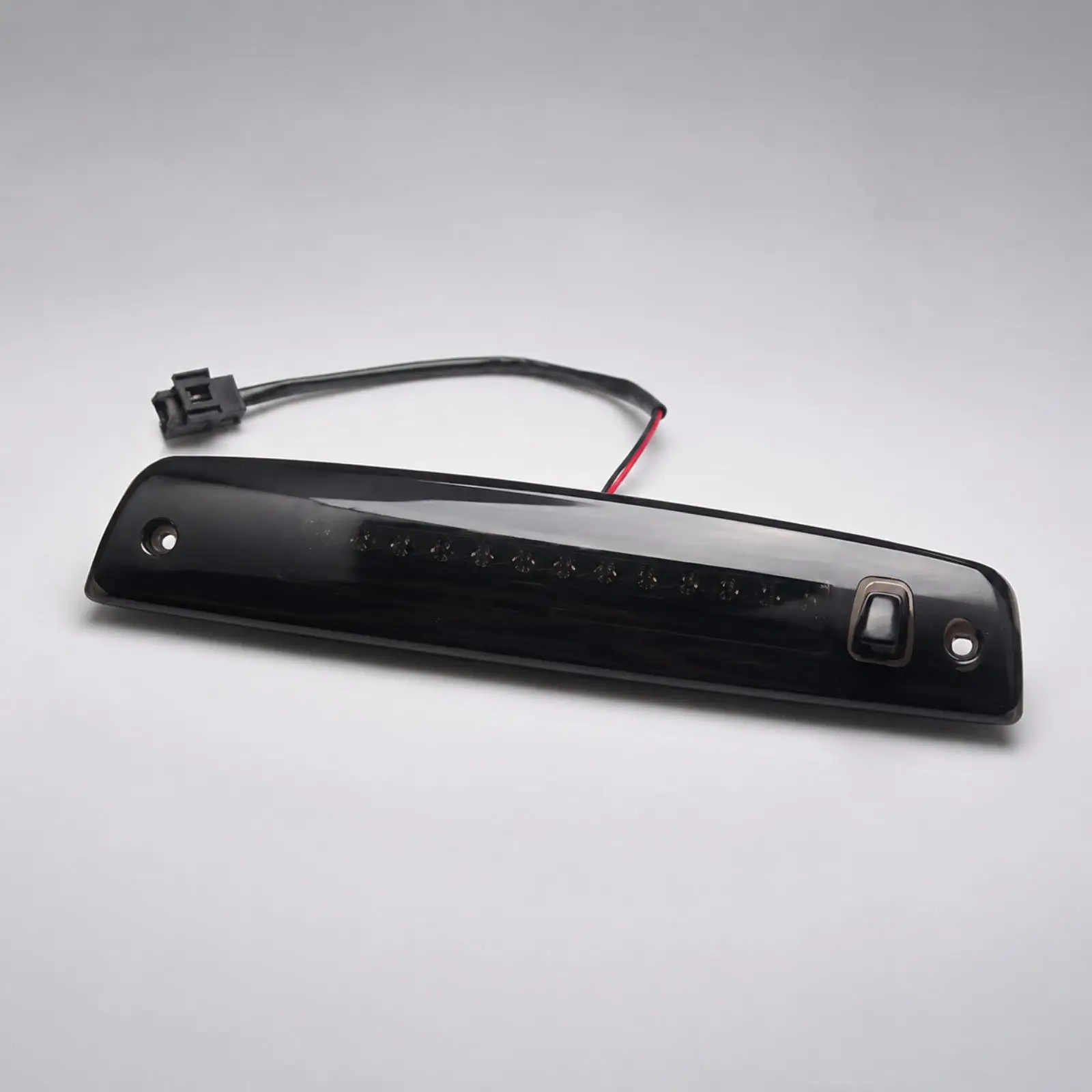 High-Mounted LED Brake Plug-in Light and Play Replacement Third Brake Light with Wiring Connector 12V Bright for Vehicle Repair