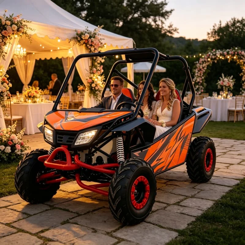 Performance Off Road Buggy 4x4 ATV Quad Heavy Duty Suspension For Sand Dune Extreme Racing Customized