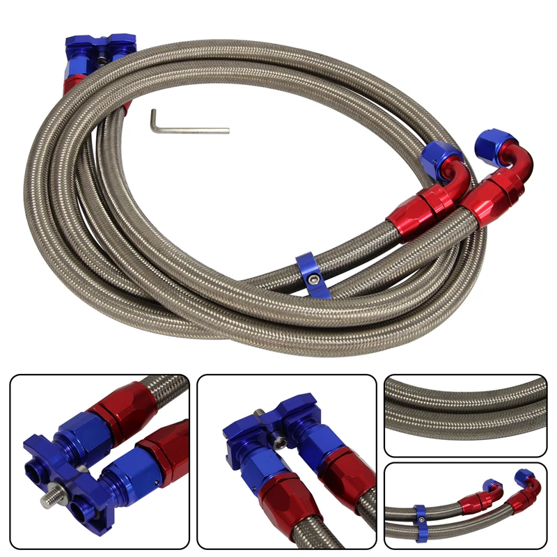 Oil cooler Adapter Hose Kit For B *M *W E36 Euro,E82,E9X 135/335,E46 M3