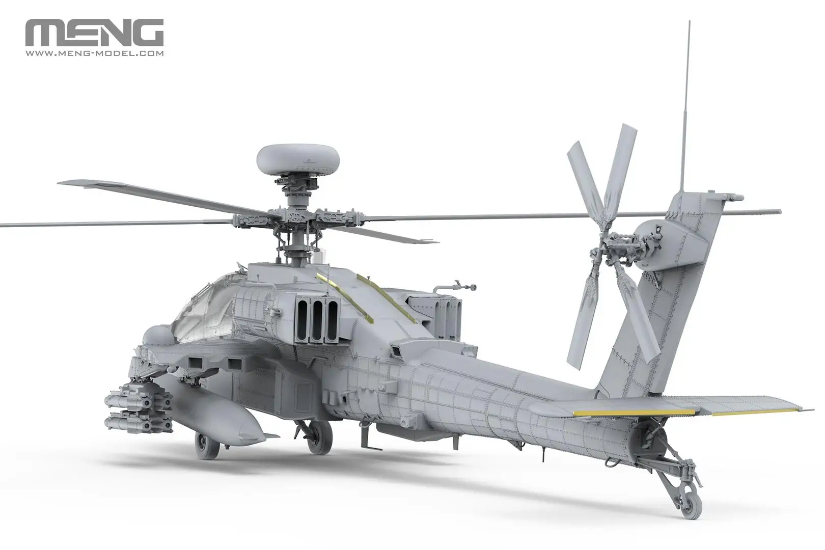 MENG QS-005 1/35 AH-64D SARAF HEAVY ATTACK HELICOPTER (ISRAELI AIR FORCE)