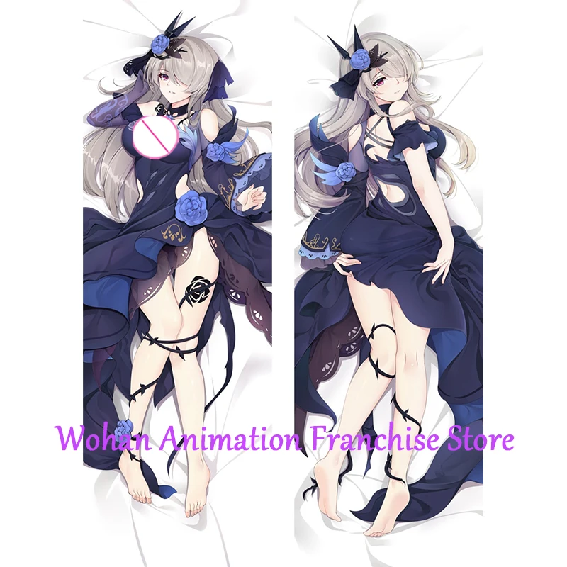 Dakimakura Anime Pillow Cover    Rossweisse    Halloween Christmas Decoration Double-sided Print Life-size