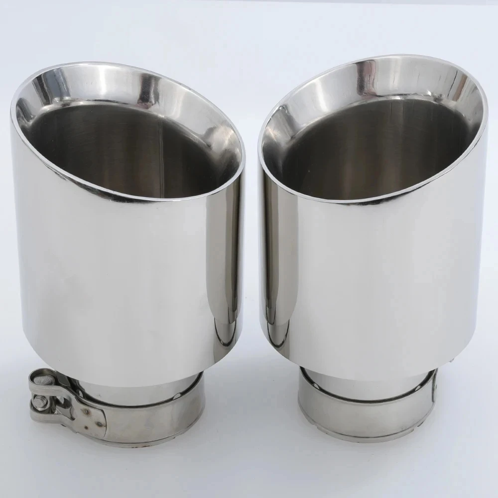 1 Piece: Exhaust Racing car Exhaust Tip Stainless Steel Exhaust System tail pipe decoration car universal muffler nozzles