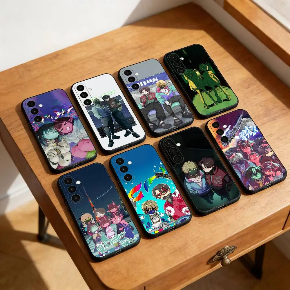 

M-Milky S-Subway Phone Case For Samsung Galaxy A13,21s,22,31,32,52,53,71,72,73,Soft Black Cover