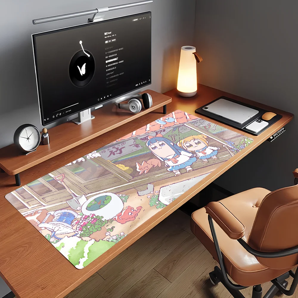 Anime P-Pop Team E-EpicS Mouse Pad Non-slip Rubber Gamer Balance Computer Mat Decoracion Deskmat Laptop Office Large