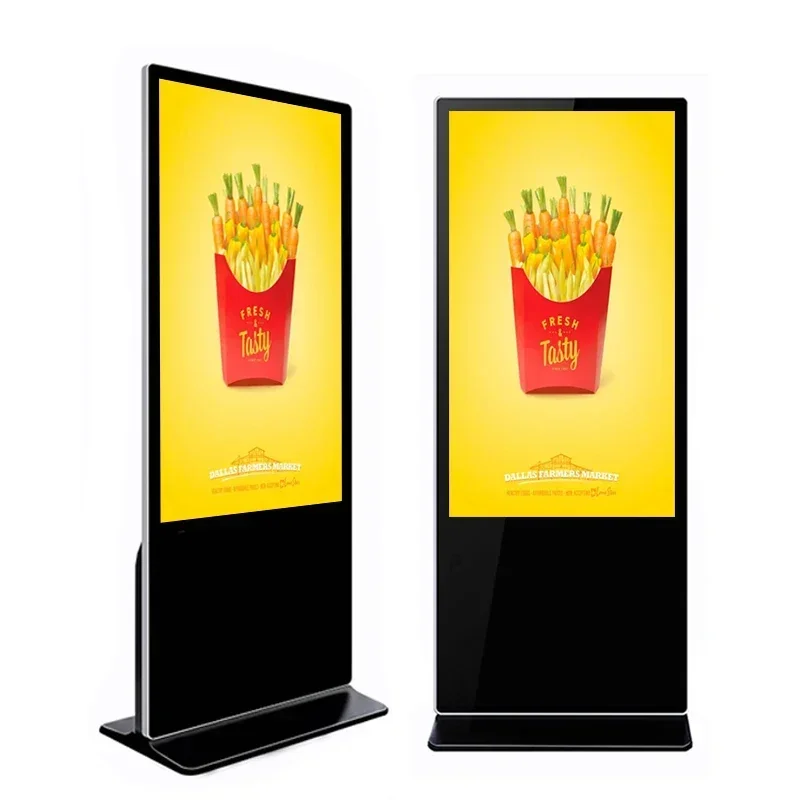 

KINGONE 55 inch floor standing LCD TV advertising display touch screen digital poster kiosk