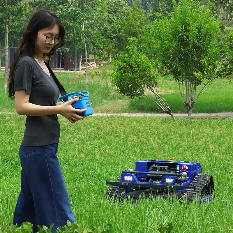 Customized Essential for orchard weeding! Multi-functional lawn mower fits between fruit trees, weeding efficiently without dama