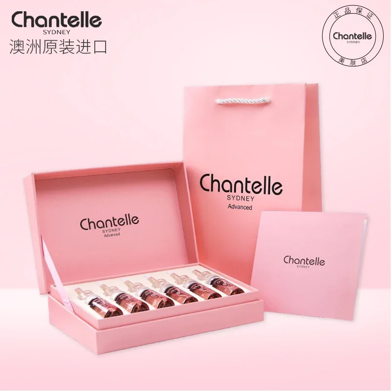 Australia Chantelle Sheep Placenta Serum 10ml*6pcs Anti-aging Reduce Pigmentation Firmness Moisturizing Anti-wrinkle Skin Care