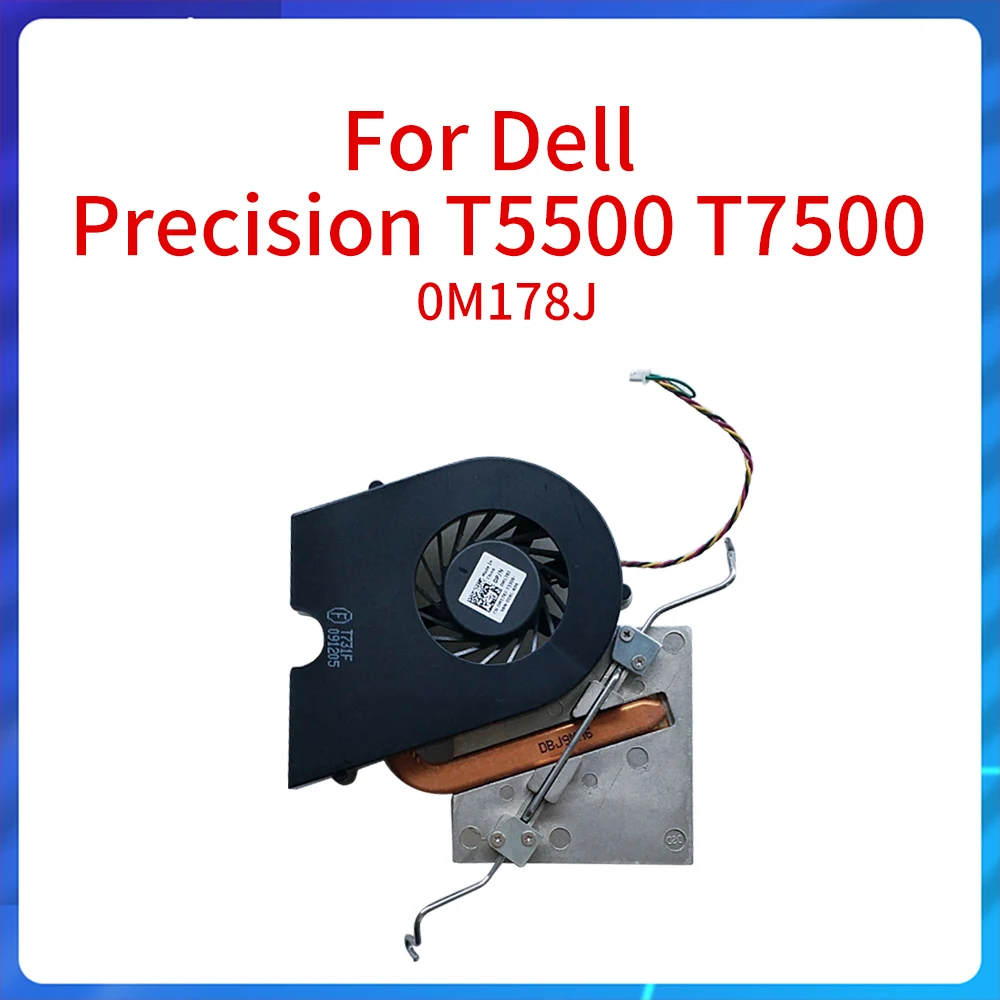 

Original CPU Cooler Fans for Dell Precision T5500 T7500 0M178J M178J Chip Radiator Fan Heatsink Fan PVB050C05M-F00 Cooling Fan