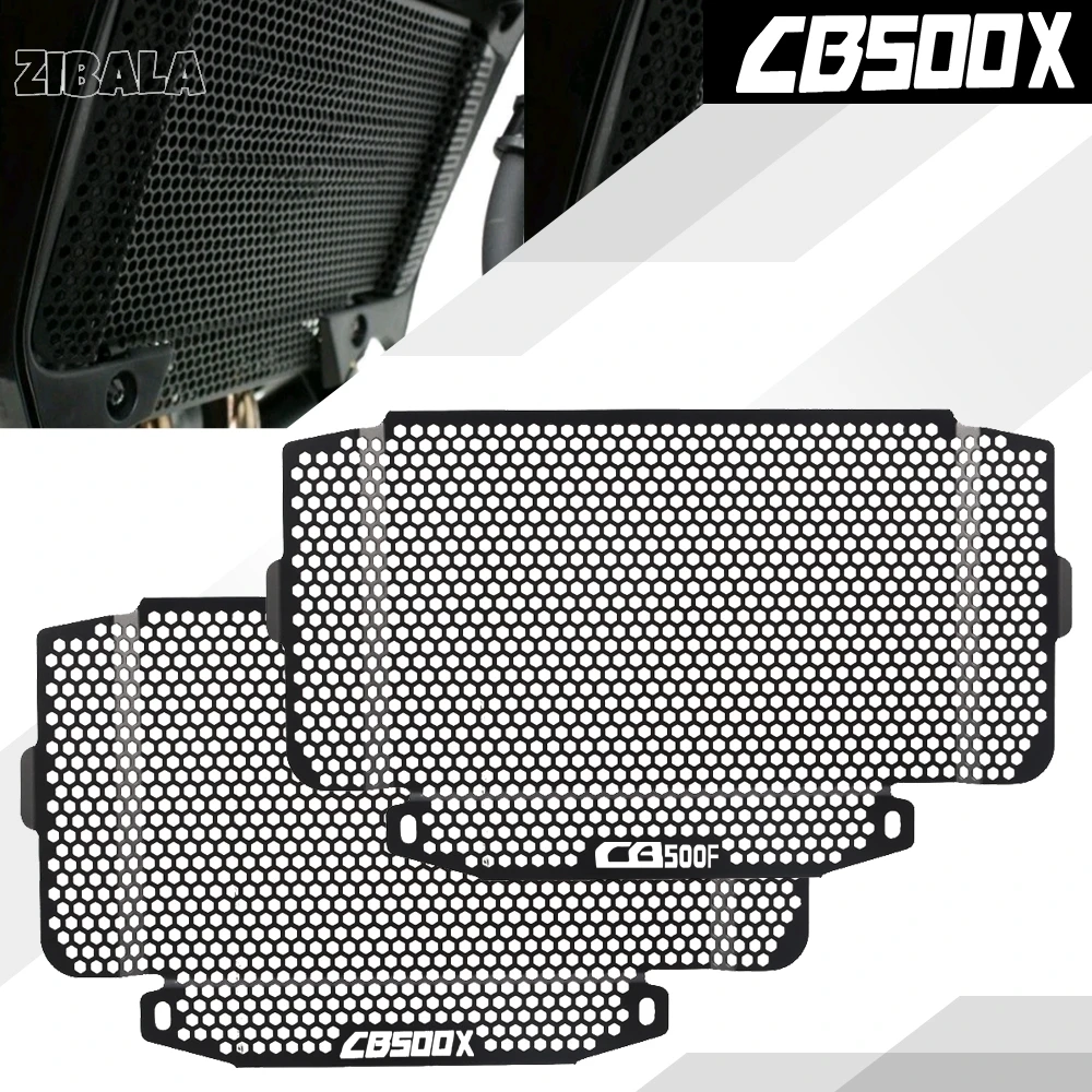 For Honda CB500F 2013-2015 For Honda CB500X 2013-2018 Motorcycle Radiator Guard Grill Cover Water Tank Cooler Bezel Protector