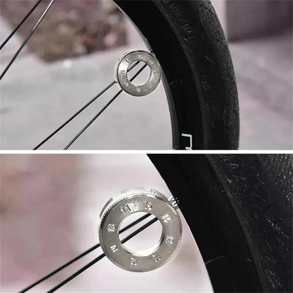 Bicycle Spoke Wrench Tool for Road Bike Wheel Truing Spoke Key Cycling Repair Kit Bike Tool Wheel Truing Tire Tool